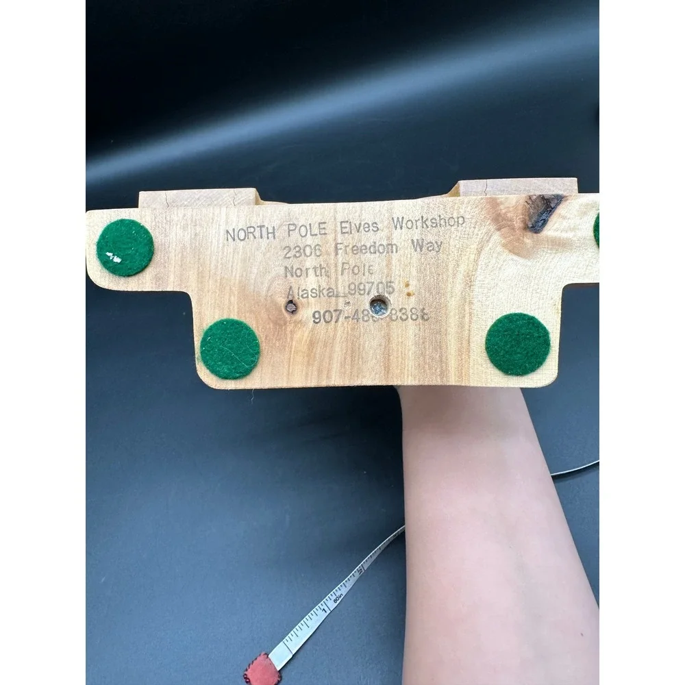 Butterfly Wood Pen‎ Holder North Pole Alaska Handmade Desk Decor Gift